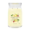 Yankee Candle Signature Large Iced Berry Lemonade, Duża Świeca Sojowa z Dwoma Knotami, 567g