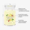 Yankee Candle Signature Large Iced Berry Lemonade, Duża Świeca Sojowa z Dwoma Knotami, 567g