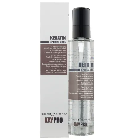 Kaypro Keratin Serum, Regenerujące Serum z Keratyną do Włosów Zniszczonych i Słabych, 100ml