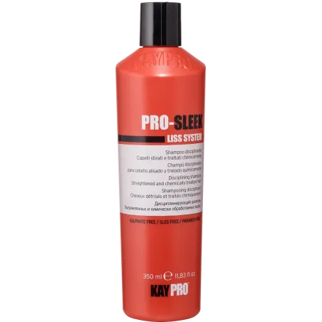 Kaypro Liss Pro-Sleek Shampoo Szampon Bez SLS i SLC Wygładzający po Zabiegu Prostowania 350ml