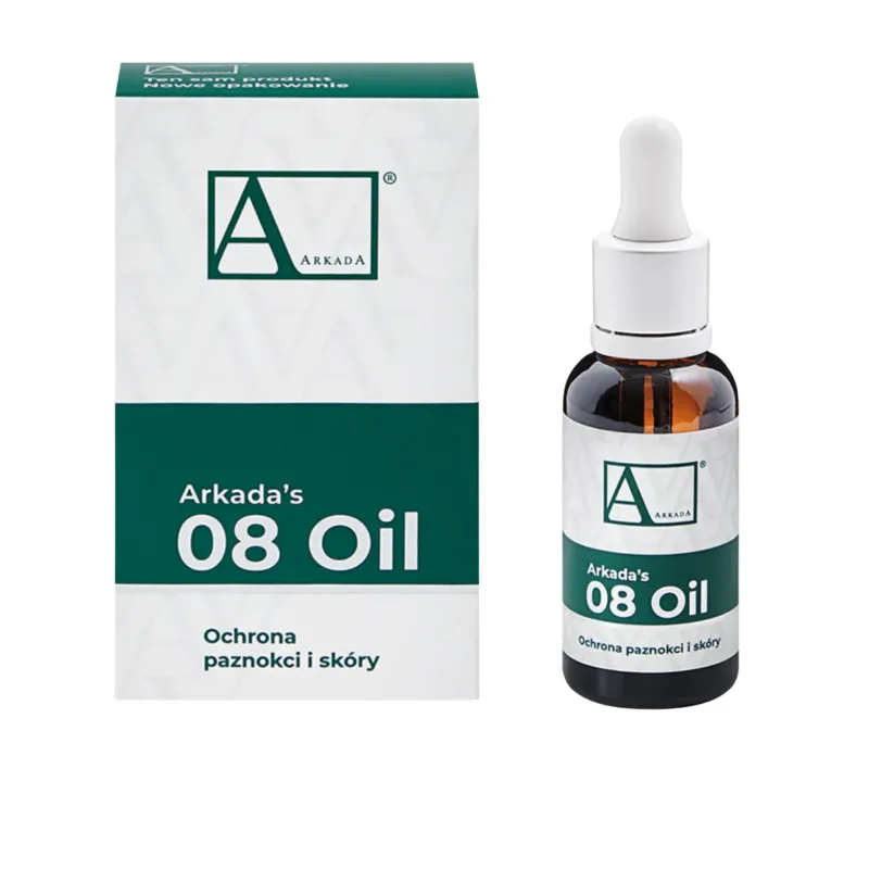 AArkada Arkada's 08 Oil Olejek Ochronny do Skóry Stóp i Paznokci 8 Olejków 30ml