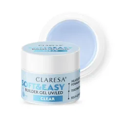 Claresa Żel Budujący Soft & Easy  Clear 90g