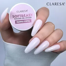 Claresa Żel Budujący Soft & Easy  Panna Cotta 90g