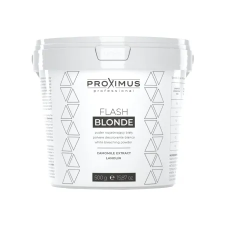 PROXIMUS Flash Blonde biały biały rozjaśniacz do włosów 500G