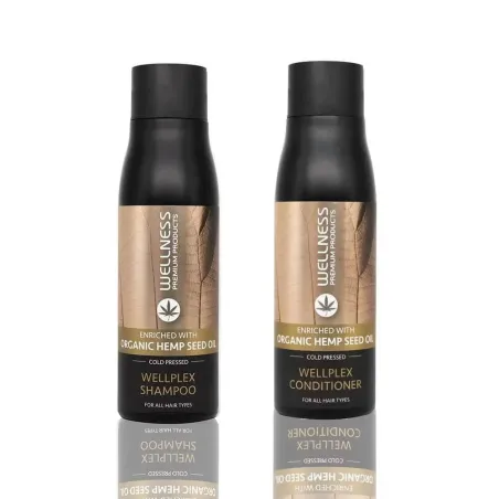 WELLNESS PREMIUM PRODUCTS Wellplex zestaw (szampon 500ml | odżywka 500ml)