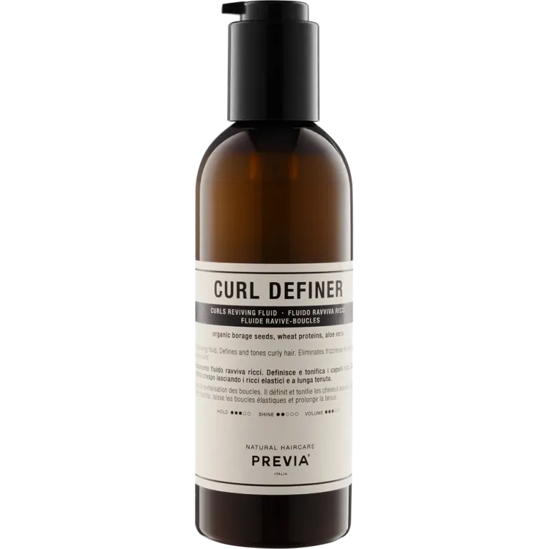 PREVIA Curl Definer przeciwko splątaniu z efektem antystatycznym 200ml PREVIA Curl Definer przeciwko splątaniu z efektem antystatycznym 200ml