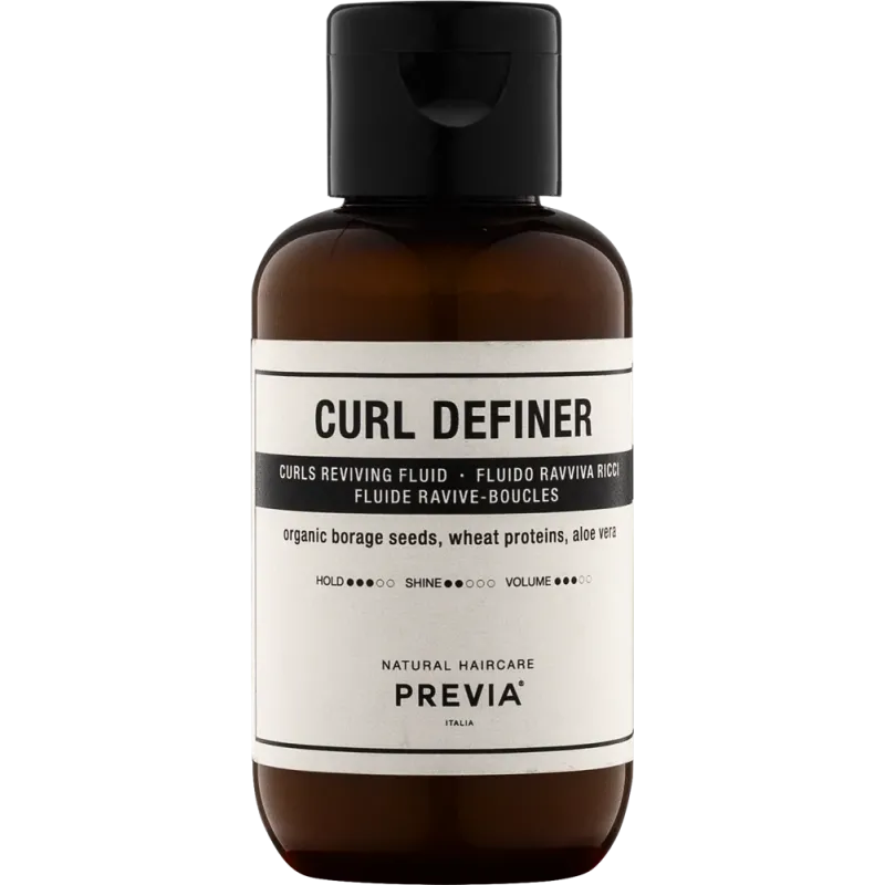 PREVIA Curl Definer przeciwko splątaniu z efektem antystatycznym 100ml PREVIA Curl Definer przeciwko splątaniu z efektem antystatycznym 100ml