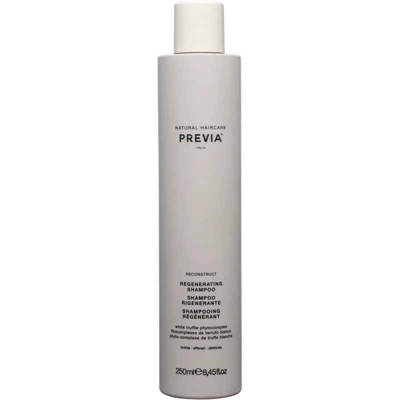 PREVIA RECONSTRUCT REGENERATING SHAMPOO – Szampon z białą truflą do włosów zniszczonych 250 ml PREVIA RECONSTRUCT REGENERATING SHAMPOO – Szampon z białą truflą do włosów zniszczonych 250 ml