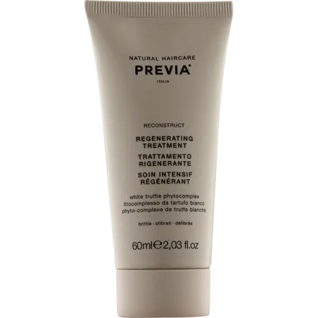 PREVIA RECONSTRUCT REGENERATING TREATMENT – Maska do włosów zniszczonych z białą truflą 60ml