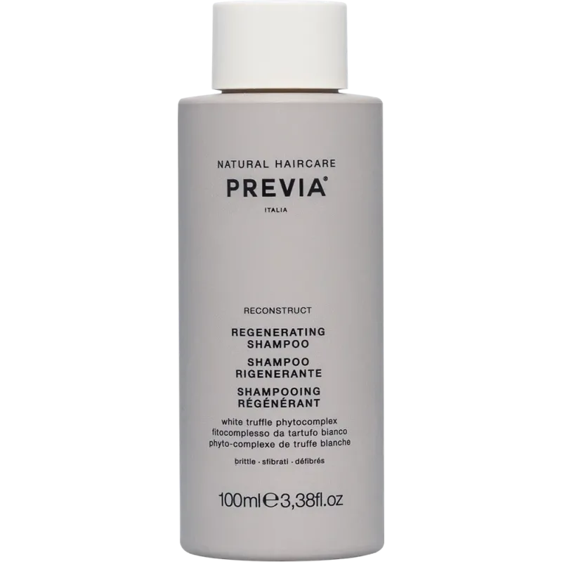 PREVIA RECONSTRUCT REGENERATING SHAMPOO – Szampon z białą truflą do włosów zniszczonych 100 ml PREVIA RECONSTRUCT REGENERATING SHAMPOO – Szampon z białą truflą do włosów zniszczonych 100 ml