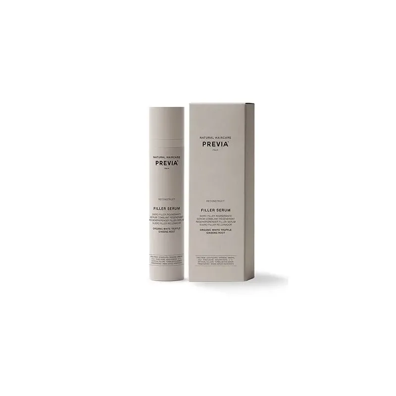 PREVIA RECONSTRUCT FILLER SERUM – Serum odbudowujące do włosów zniszczonych 50 ml PREVIA RECONSTRUCT FILLER SERUM – Serum odbudowujące do włosów zniszczonych 50 ml