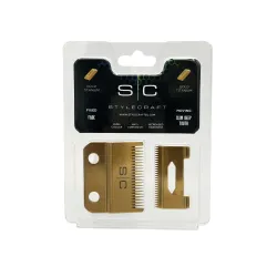 Stylecraft Ostrze Fade Gold + Slim Deep Tooth Gold