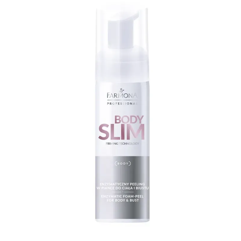 Farmona Professional BODY SLIM Enzymatyczny peeling w piance do ciała i biustu 200ml Farmona Professional BODY SLIM Enzymatyczny peeling w piance do ciała i biustu 200ml