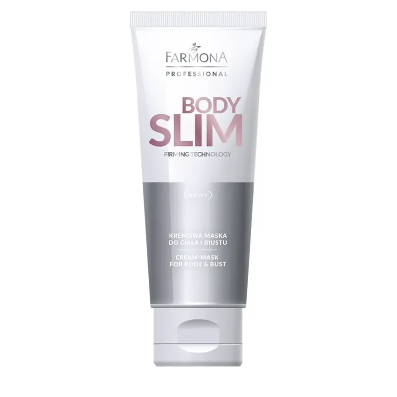 Farmona Professional BODY SLIM Kremowa maska do ciała i biustu 200ml Farmona Professional BODY SLIM Kremowa maska do ciała i biustu 200ml