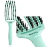 Olivia Garden Finger Brush Combo Medium , Szczotka do Rozczesywania Włosów i Masażu, Arctic Teal Włosie Dzika