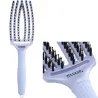 Olivia Garden Finger Brush Combo Medium , Szczotka do Rozczesywania Włosów i Masażu, Polar Blue Włosie Dzika