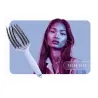 Olivia Garden Finger Brush Combo Medium , Szczotka do Rozczesywania Włosów i Masażu, Polar Blue Włosie Dzika