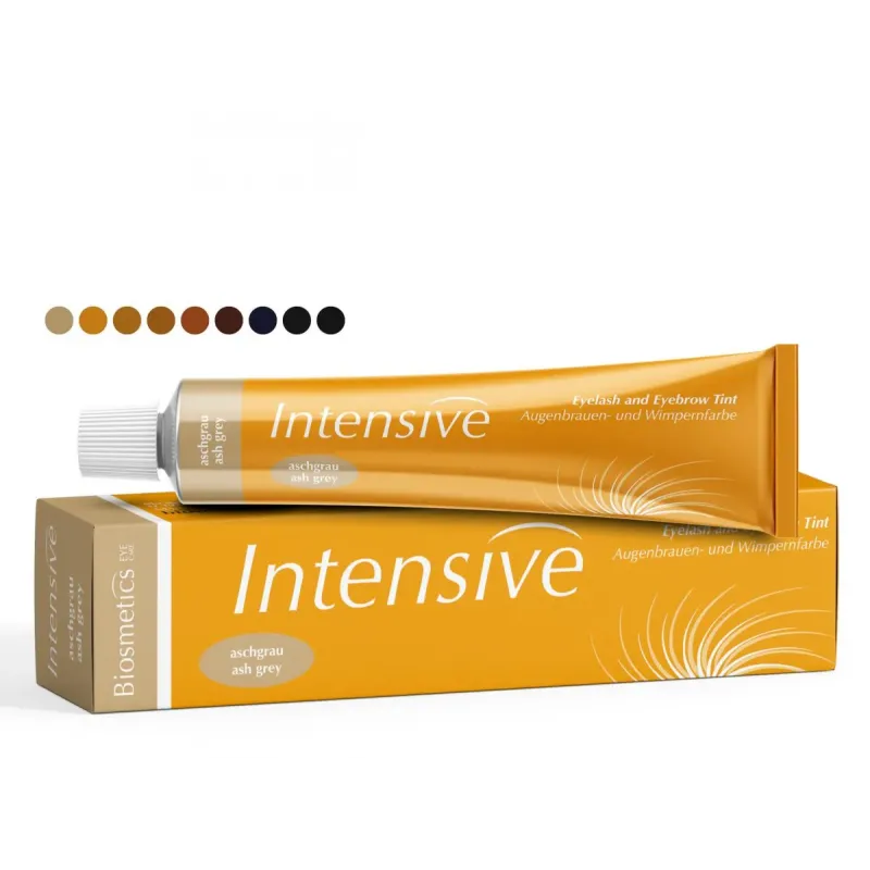 INTENSIVE henna do brwi i rzęs Ash Grey 20ml popielata INTENSIVE henna do brwi i rzęs Ash Grey 20ml popielata