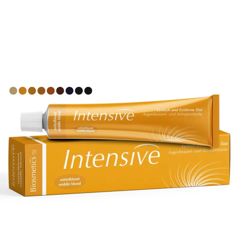 INTENSIVE henna do brwi i rzęs Middle Blond 20ml średni blond INTENSIVE henna do brwi i rzęs Middle Blond 20ml średni blond