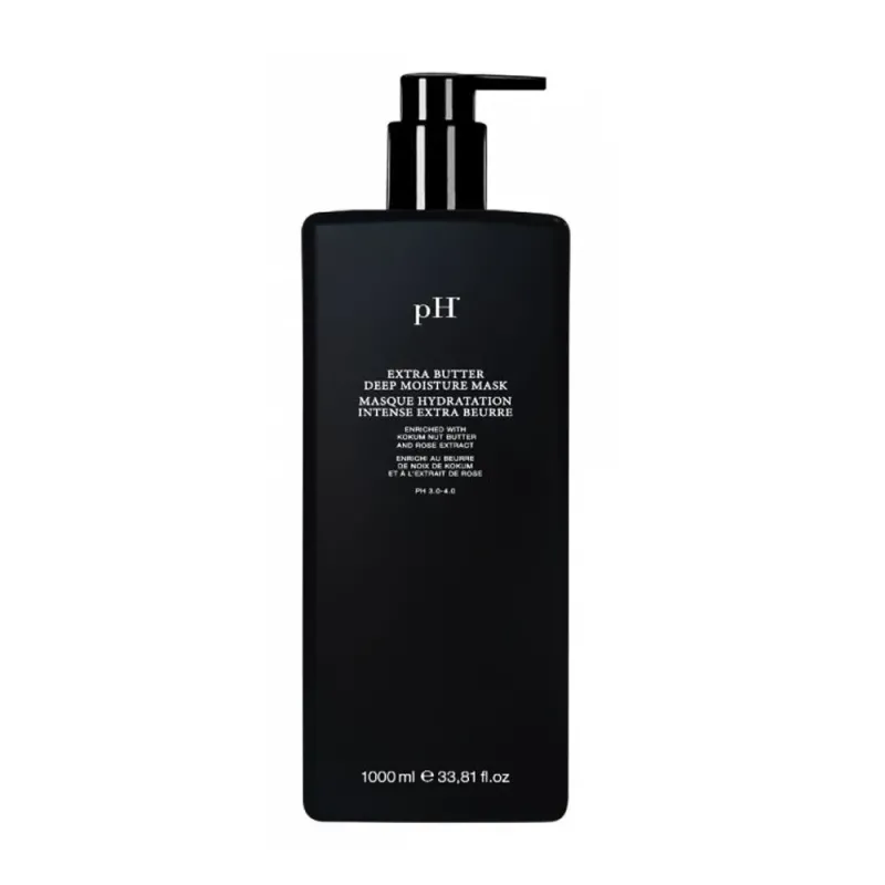 pH LABORATORIES DEEP MOISTURE MASKA DO WŁOSÓW NAWILŻAJĄCO - REGENERUJĄCY PH 3,0-4,0 1000 ml