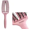 Olivia Garden Szczotka FingerBrush Combo Medium Soft Pink do rozczesywania włosów Amazonki Róż po zdrowie