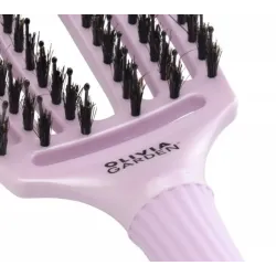 Olivia Garden Finger Brush Combo Medium, Szczotka do Rozczesywania Włosów i Masażu, Włosie Dzika, Etheral Lavender