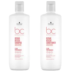 Schwarzkopf BC Repair zestaw szampon 1l + odżywka 1l
