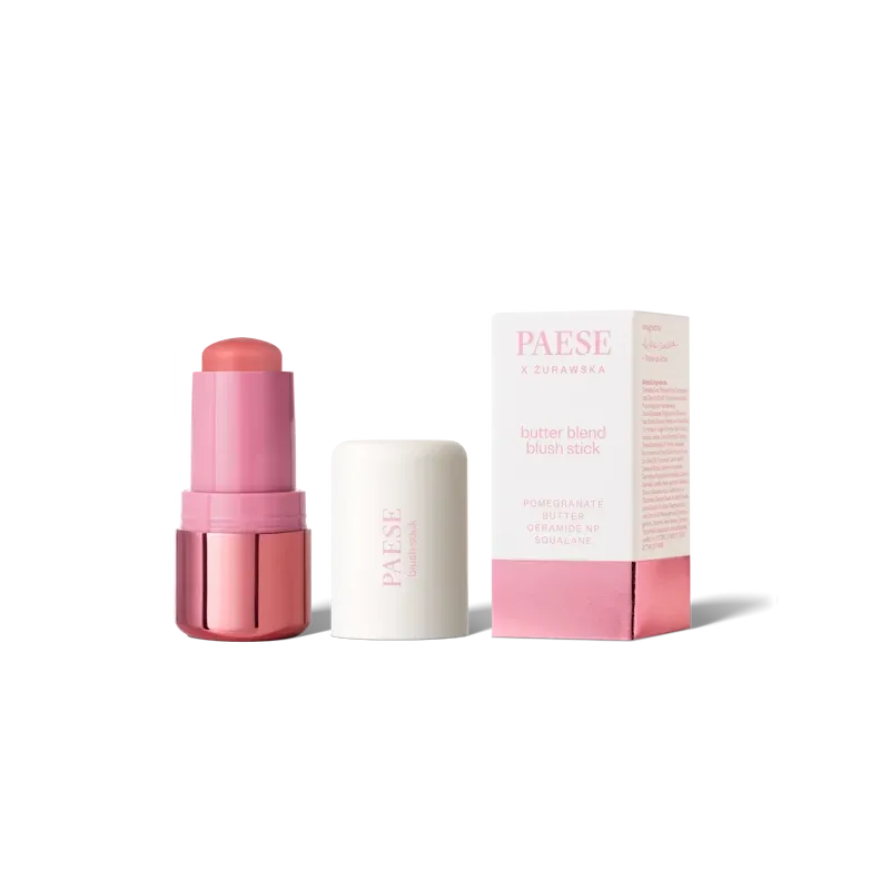 PAESE BUTTER BLEND 02 BLOOM Masełkowy róż do twarzy w sticku 6g