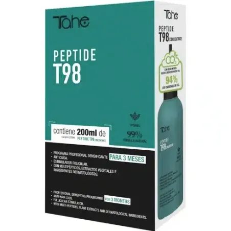 PEPTIDE T98 PROGRAM PROFESIONAL Profesjonalny program przeciw wypadaniu: Koncentrat 200 ml + Szampon Peptydowy T98 300 ml