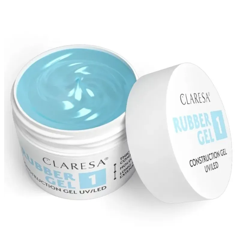 Claresa Rubber Gel 1 Żel Budujący 45g Claresa Rubber Gel 1 Żel Budujący 45g