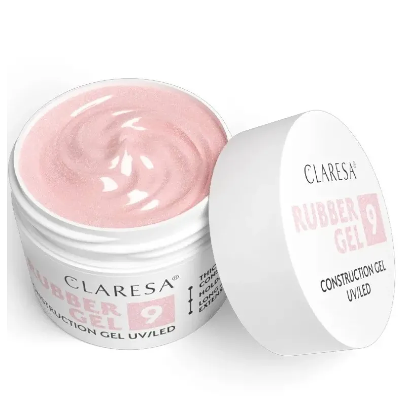 Claresa Rubber Gel 09 Żel Budujący 45g Claresa Rubber Gel 09 Żel Budujący 45g