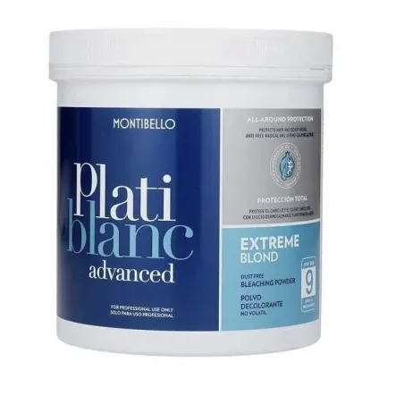 Montibello Platiblanc Advanced Extreme Blond - Bezpyłowy Rozjaśniacz Do 9 Tonów, 500g