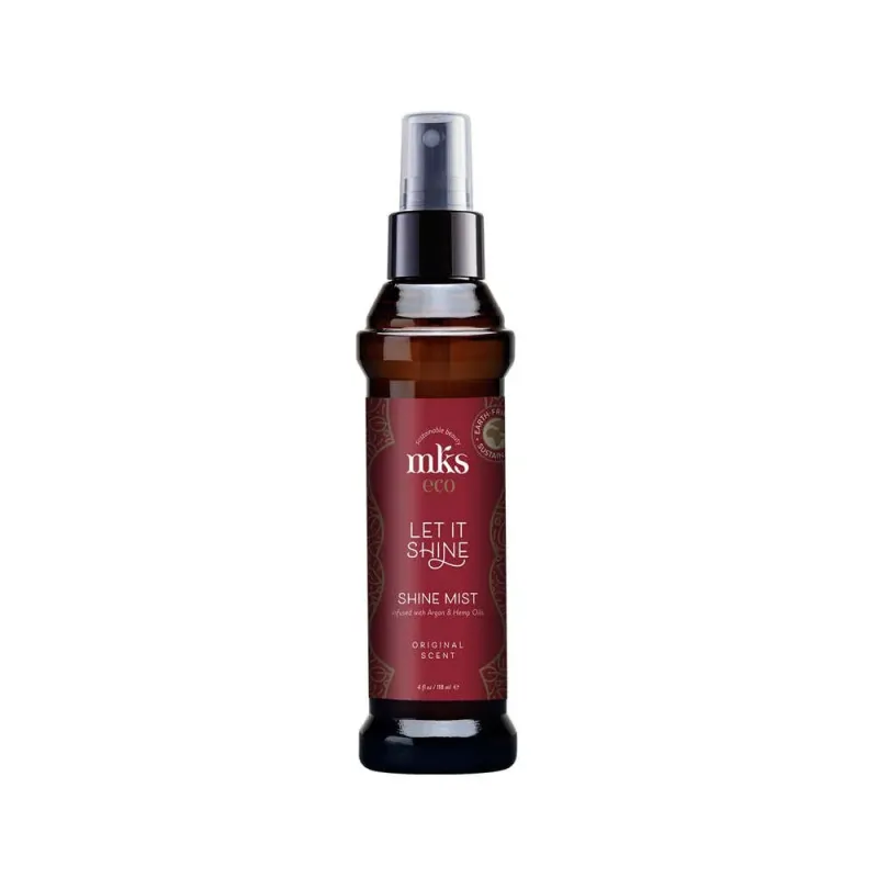MKS Eco Let it Shine  Spray nabłyszczający z olejem arganowym przeciw elektryzowaniu się włosów 118 ml