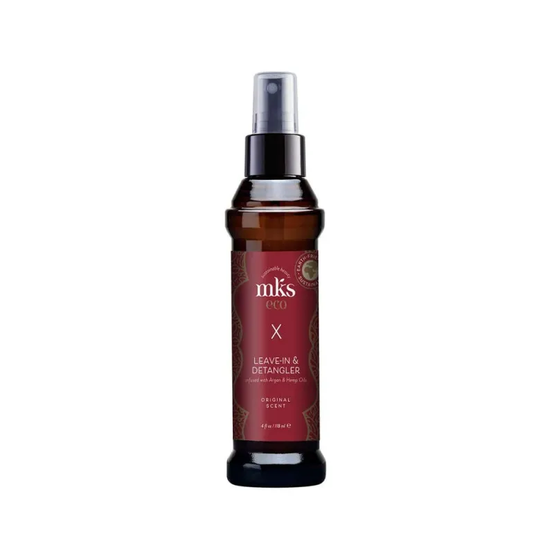 MKS Eco X  Spray termoochronny z olejem arganowym ułatwiający rozczesywanie do wszystkich rodzajów włosów 118 ml