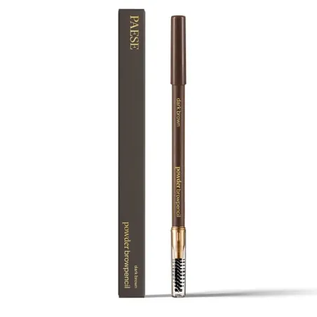 Paese, Powder Browpencil, Pudrowa kredka do brwi, Dark Brown, 1,19g