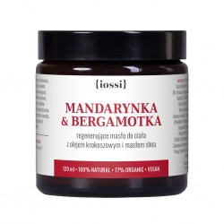 Iossi Mandarynka i Bergamotka, regenerujące masło do ciała, 120ml