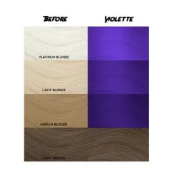 CRAZY COLOR Krem do koloryzacji włosów No 43 Violette Fiolet/fiołkowy  100ml