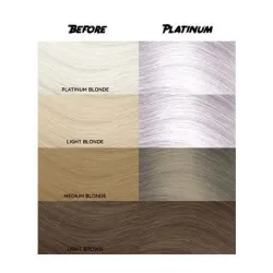 CRAZY COLOR Krem do koloryzacji włosów No 28 Platinum/platynowy 100ml
