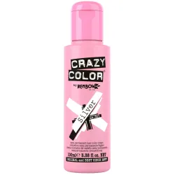 CRAZY COLOR Krem do koloryzacji włosów No 027 Silver/srebrny 100ml