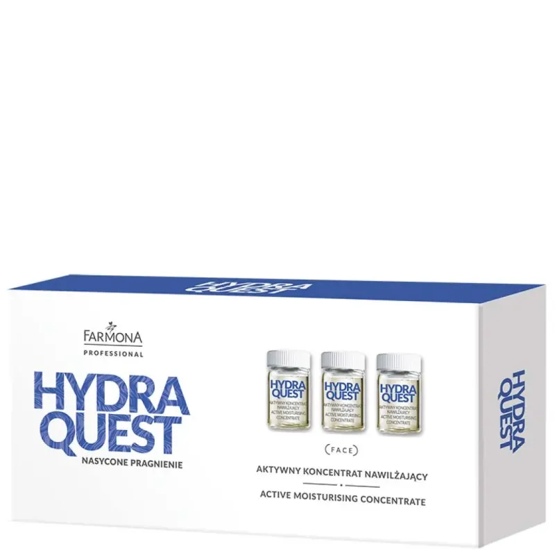 Farmona Professional HYDRA QUEST Aktywny koncentrat nawilżający 10X 5ML Farmona Professional HYDRA QUEST Aktywny koncentrat nawilżający 10X 5ML