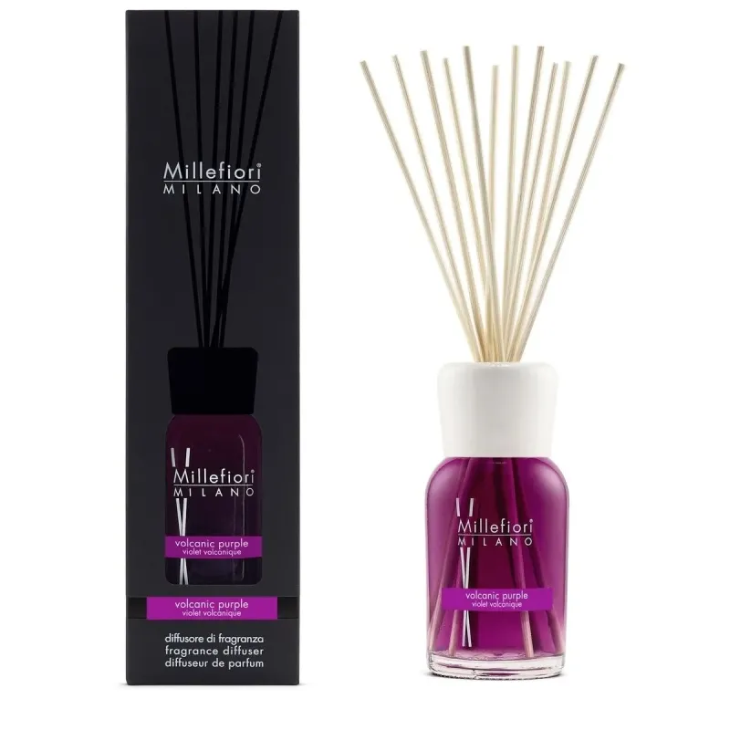 Millefiori Milano Volcanic Purple pałeczki zapachowe 500ml Millefiori Milano Volcanic Purple pałeczki zapachowe 500ml