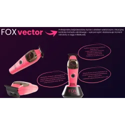 FOX VECTOR PROFESJONALNY TRYMER BEZPRZEWODOWY DO STYLIZACJI ZAROSTU I BRODY