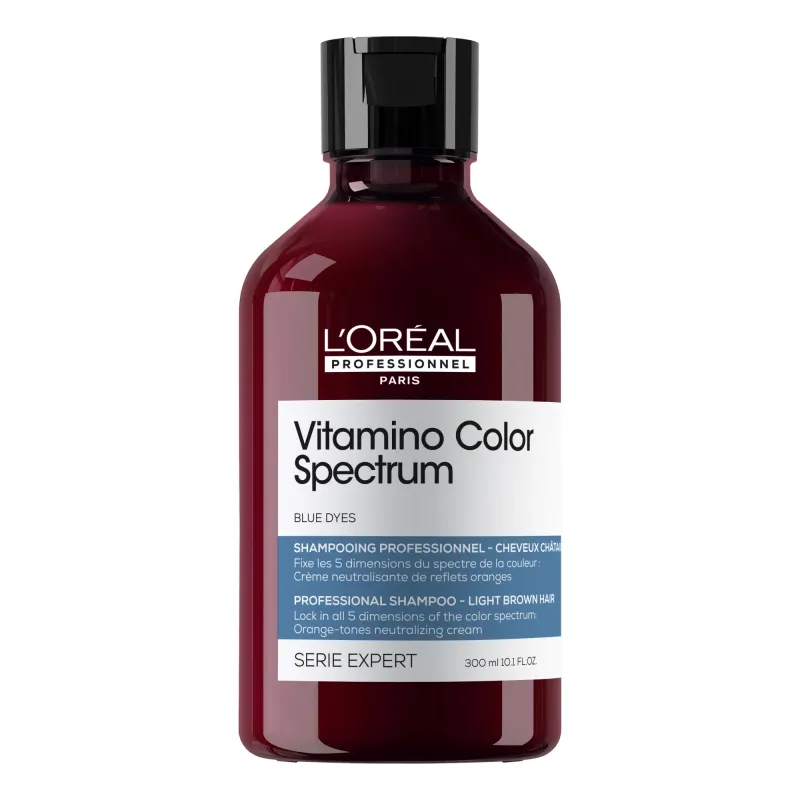 Loreal Vitamino Color Spectrum, Niebieski Szampon do Włosów Farbowanych, 300ml Loreal Vitamino Color Spectrum, Niebieski Szampon do Włosów Farbowanych, 300ml