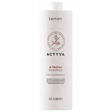 Kemon Actyva P Factor Szampon Przeciw Wypadaniu Włosów 1000ml
