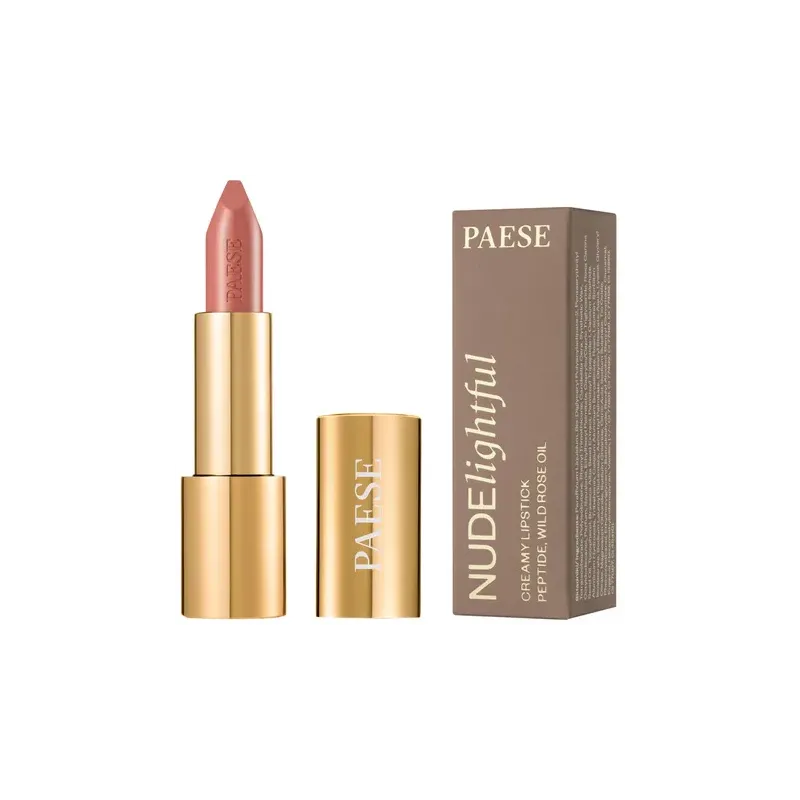 Paese NUDElightful Kremowa pomadka z peptydami do ust - 403 Peach Pie 4,5g Paese NUDElightful Kremowa pomadka z peptydami do ust - 403 Peach Pie 4,5g