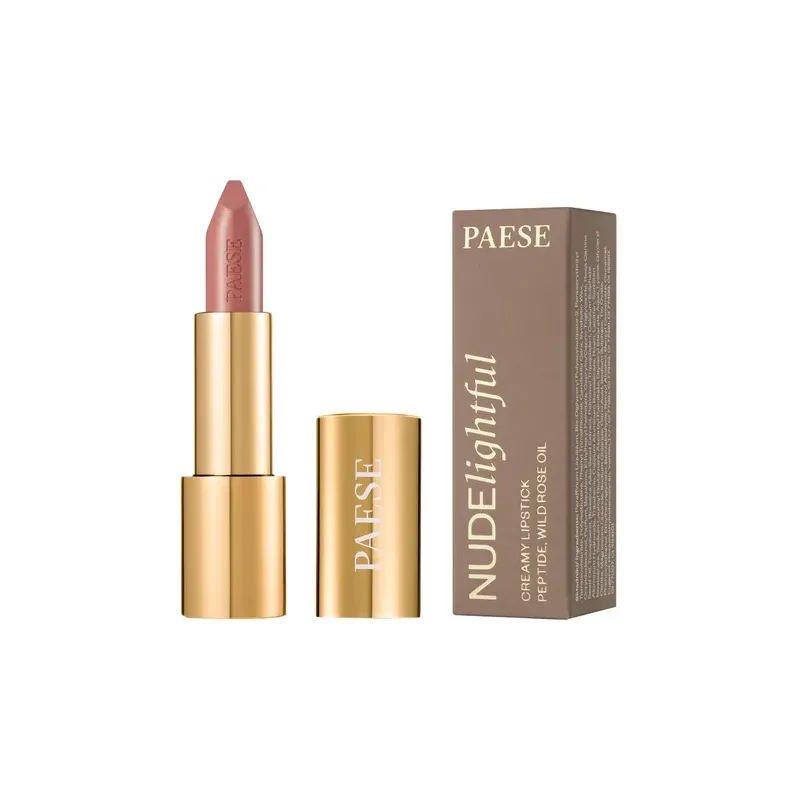 Paese NUDElightful Kremowa pomadka z peptydami do ust - 404 Caramelized Plum 4,5g Paese NUDElightful Kremowa pomadka z peptydami do ust - 404 Caramelized Plum 4,5g