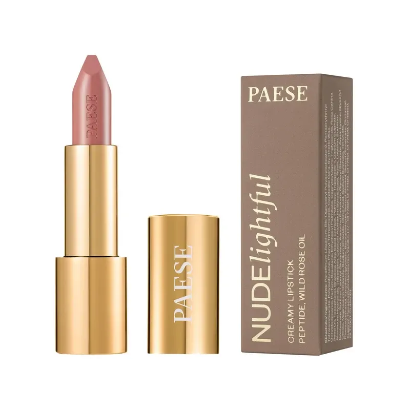 Paese NUDElightful Kremowa pomadka z peptydami do ust - 407 Cherry Mocha 4,5g Paese NUDElightful Kremowa pomadka z peptydami do ust - 407 Cherry Mocha 4,5g