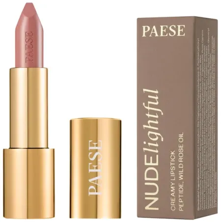 Paese NUDElightful Kremowa pomadka z peptydami do ust - 407 Cherry Mocha 4,5g