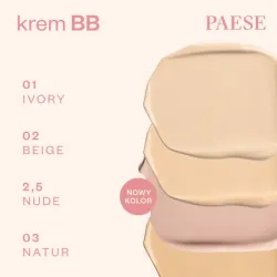 PAESE BB Cream z Kwasem Hialuronowym 01 IVORY