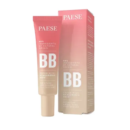 PAESE BB Cream z Kwasem Hialuronowym 01 IVORY
